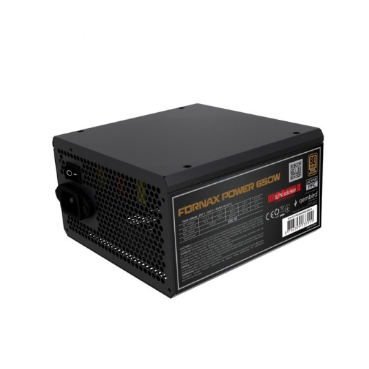 Power supply Fornax Power 650W 80+Bronze active PFC 120mm fan