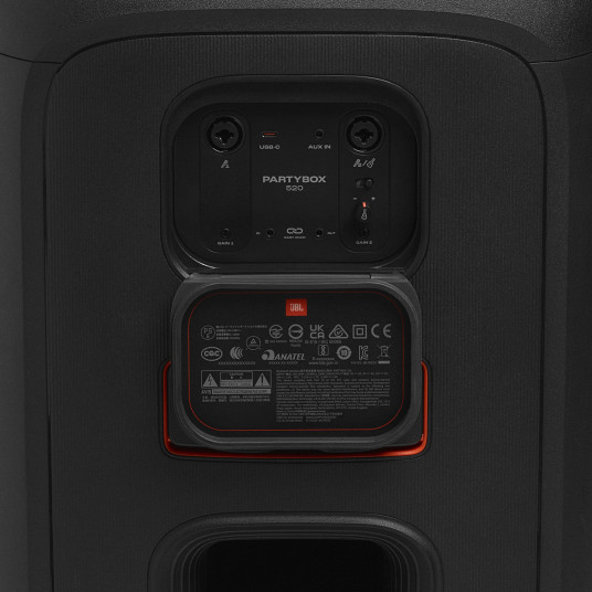 JBL Partybox 520 bilekaiutin, musta