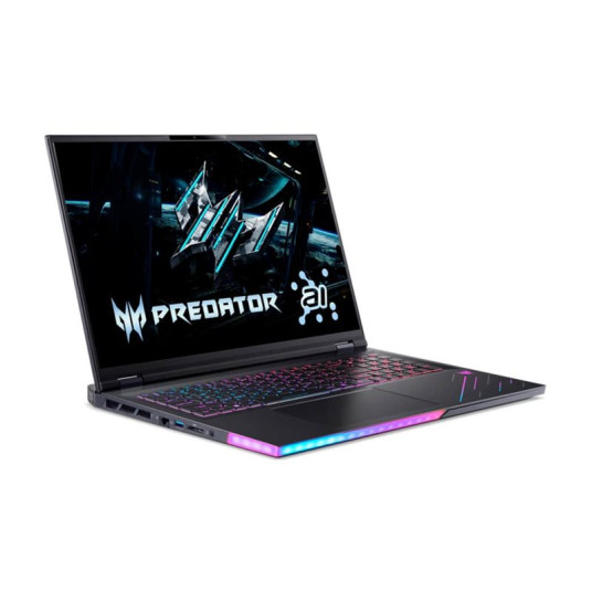 Acer Predator Helios Neo 18 AI PH18-73-94FE 18" FHD i9-275HX/32GB/NVIDIA GF RTX 5080/Win11/ENG kbd/Musta/2Y takuu