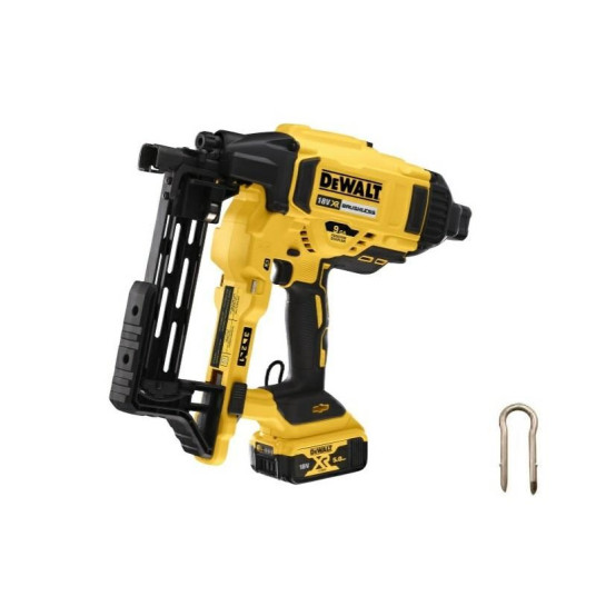 Fence stapler 18V, 2x5.0AH, charger, carton