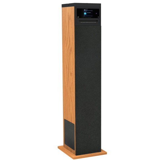 Multimedia tower speaker TSBT-360 system with fm radio, CD player, USB and bluetooth 
