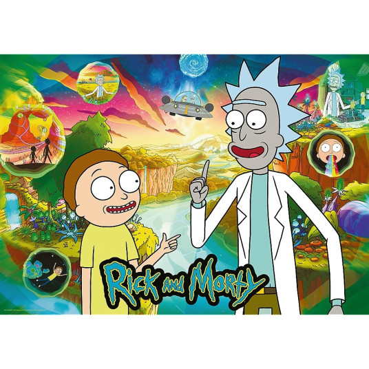 Puzzle 1000 pieces Premium Plus Rick and Morty