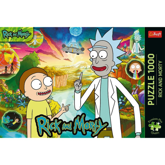Puzzle 1000 pieces Premium Plus Rick and Morty
