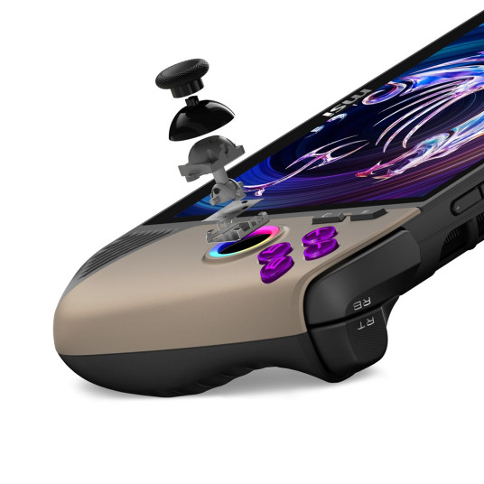 MSI Claw 8 AI+ A2VM-037PL Kannettava pelikonsoli 20,3 cm (8") 1 TB Kosketusnäyttö Wi-Fi Tan