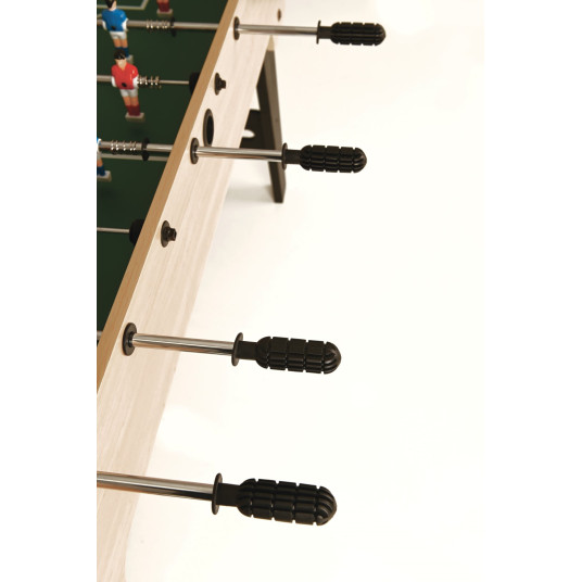 Jalkapallopöytä F-3 FOLDY MAPLE värilliset teleskooppivavat