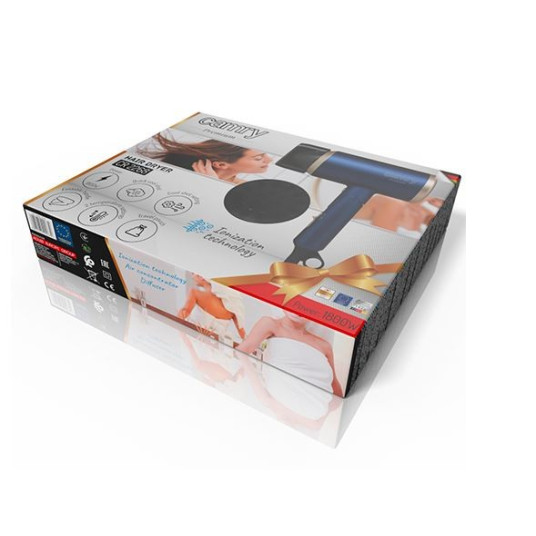 Hiustenkuivaaja 1800 W + diffuusori CR 2268