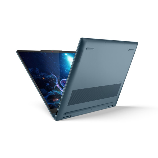 Lenovo Yoga 7 2-in-1 14AKP10 Copilot+ PC AMD Ryzen AI 5 340 Hybridi (kaksi yhteen) 35,6 cm (14") Kosketusnäyttö WUXGA 16 GB LPDDR5x-SDRAM 512 GB SSD Wi-Fi 7 (802.11be) Windows 11 Home Syaani