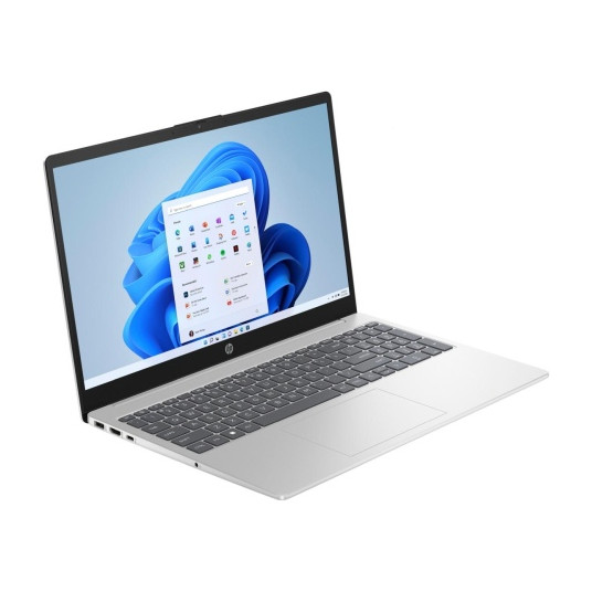 HP 15-fc0018ny Kannettava tietokone 15.6'' FHD Ryzen 3 7320U 8GB 256GB SSD W11H, luonnonhopea