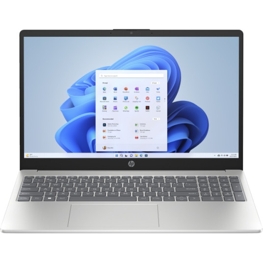 HP 15-fc0018ny Kannettava tietokone 15.6'' FHD Ryzen 3 7320U 8GB 256GB SSD W11H, luonnonhopea