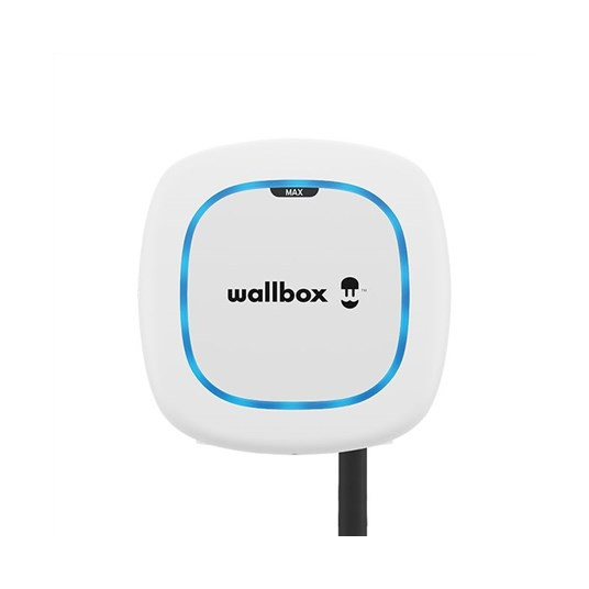 Wallbox charger Sienines dežes pulsaras up to 22 kW 7 m white