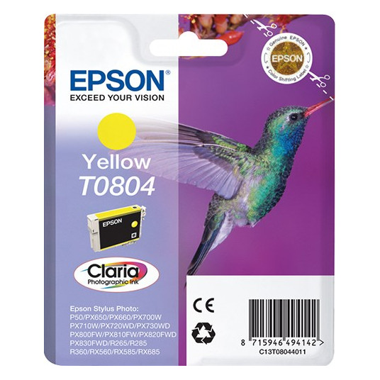"Epson T080440 yellow NEU!"