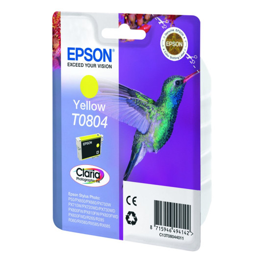 "Epson T080440 yellow NEU!"