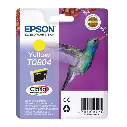 "Epson T080440 yellow NEU!"