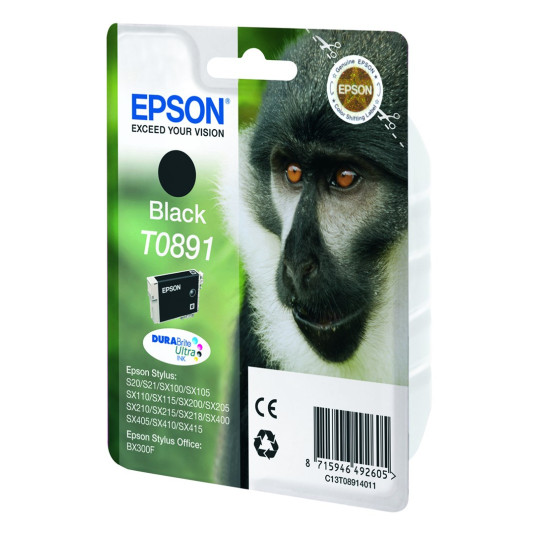 "Epson T089140 black NEU!"