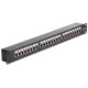 Liitäntäpaneeli Delock 43295 - Cat6 - Telineasennus - 1U - 44 mm - 44 mm - 44 mm