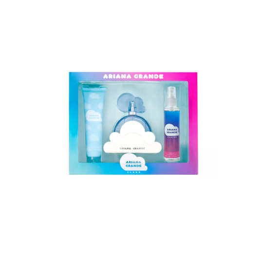 Miesten hajuvesi, setti Ariana Grande Cloud EDP 100ml + Body Souffle 100ml + Body Mist 118ml