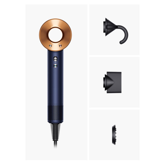 Dyson Supersonic Hair Dryer Night Blue/Copper