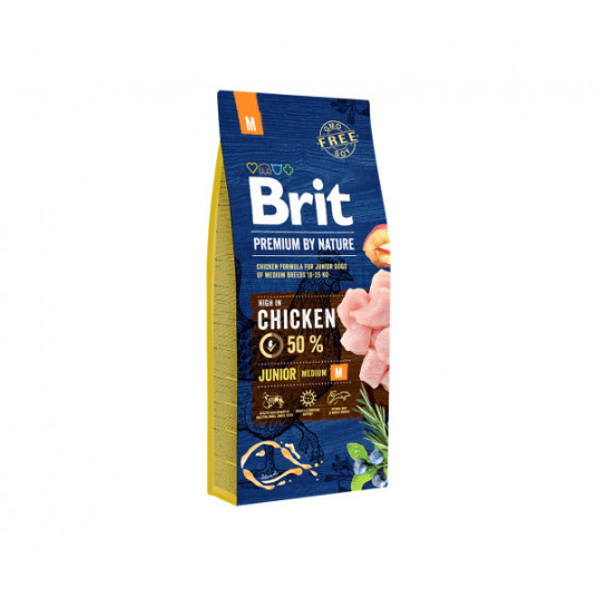 Kuivaruoka Brit Premium By Nature Junior Mi koirille 3 kg