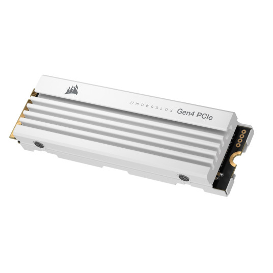 "Corsair MP600 Pro LPX NVMe SSD, PCIe 4.0 M.2 Type 2280 - 2 TB - Valkoinen".