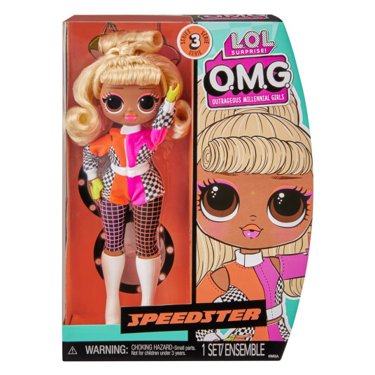 L.O.L. Yllätys! O.M.G. HoS-nukke S3 - Vauhtikone