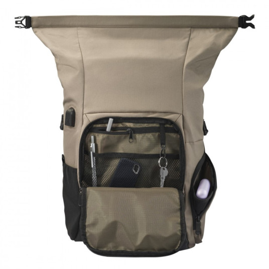 Kannettava tietokone reppu Hama Terra 15.6 beige