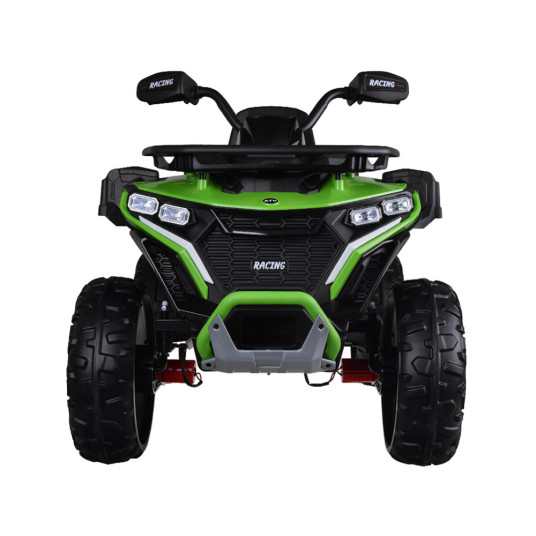 Suuri 4x4 4x4 akkukäyttöinen mönkijä lapsille PA0328 Vihreä