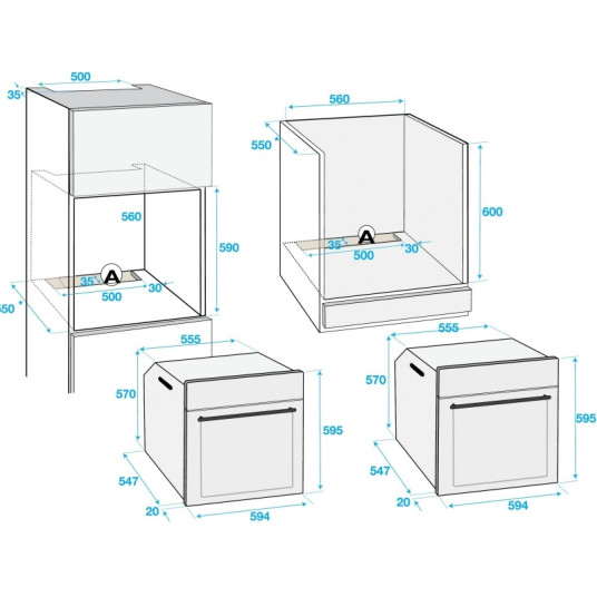 Uuni BEKO BIM24400WCS