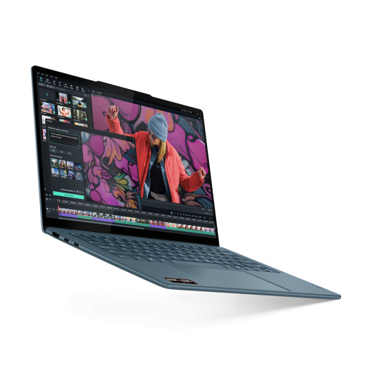Lenovo Yoga Slim 7 83JY001EGE - 14" 2.8K OLED, AMD Ryzen™ AI 5-340, 16 Gt RAM-muistia, 512 Gt SSD-levy, Windows 11