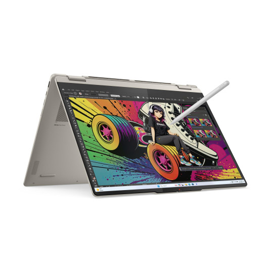 Lenovo Yoga 7 2-in-1 83JU000PGE - 16" 2.8K OLED, AMD Ryzen™ AI 7-350, 32 Gt RAM-muistia, 1 TB SSD-levy, Windows 11