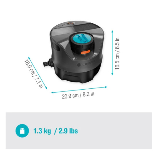 Gardena AquaPrecise nurmikon kastelujärjestelmä ( 16000-20)