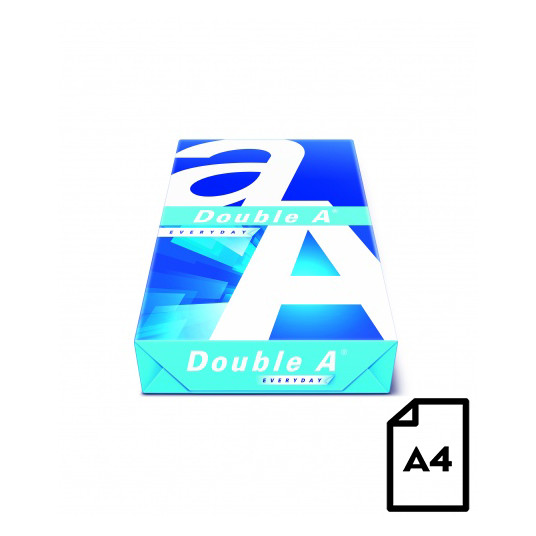 Toimistopaperi Double A (luokka A), A4, 70 g, 500 arkkia.