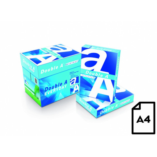 Toimistopaperi Double A (luokka A), A4, 70 g, 500 arkkia.