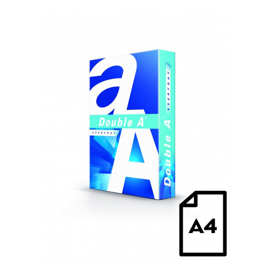 Toimistopaperi Double A (luokka A), A4, 70 g, 500 arkkia.