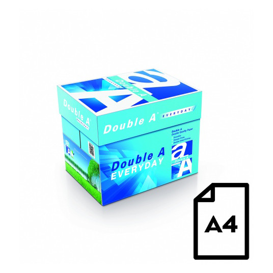 Toimistopaperi Double A (luokka A), A4, 70 g, 500 arkkia.