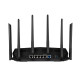 Asus Wireless Wifi 6 Dual Band Gaming Router TUF-AX6000 802.11ax, 1148+4804 Mbit/s, 10/100/1000 Mbit/s, Ethernet LAN (RJ-45) portit 5, Antennityyppi Ulkoinen