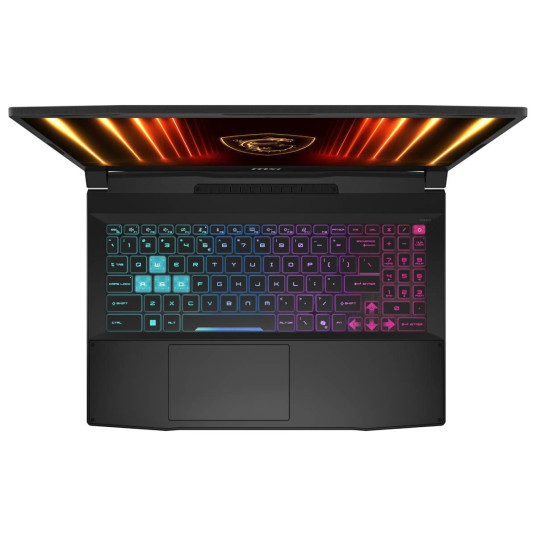 MSI Katana 15 HX B14WGK-076 - 15,6" QHD 165Hz näyttö, Intel Core i7-14650HX, 16GB DDR5 RAM, 1TB SSD, NVIDIA RTX 5070, FreeDOS