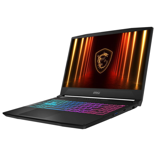 MSI Katana 15 HX B14WGK-076 - 15,6" QHD 165Hz näyttö, Intel Core i7-14650HX, 16GB DDR5 RAM, 1TB SSD, NVIDIA RTX 5070, FreeDOS