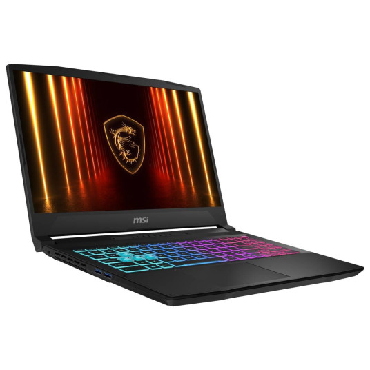 MSI Katana 15 HX B14WGK-076 - 15,6" QHD 165Hz näyttö, Intel Core i7-14650HX, 16GB DDR5 RAM, 1TB SSD, NVIDIA RTX 5070, FreeDOS