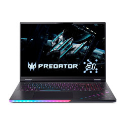 Acer Predator Helios 18 AI (PH18-73-97FE) 18,0" WQXGA, MiniLED, 250H, Intel Ultra 9-275HX, 64GB RAM, 2x 2TB SSD, GeForce RTX5080, Windows 11 Pro