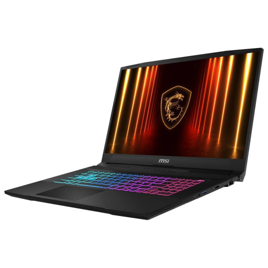 MSI Katana 17 HX B14WGK-061 - 17,3" QHD 165Hz näyttö, Intel Core i7-14650HX, 16GB DDR5 RAM, 1TB SSD, NVIDIA RTX 5070, FreeDOS