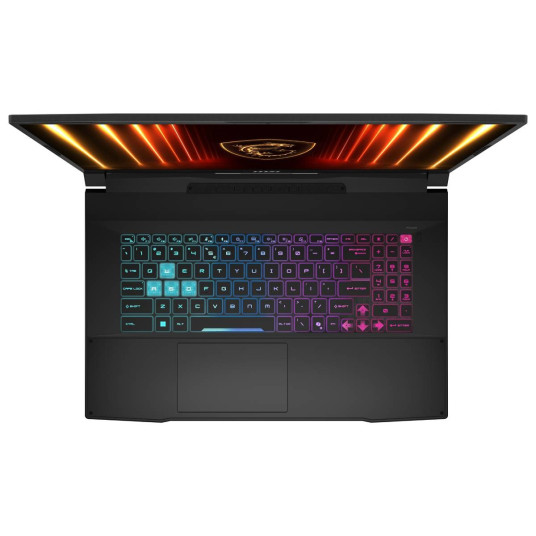 MSI Katana 17 HX B14WGK-061 - 17,3" QHD 165Hz näyttö, Intel Core i7-14650HX, 16GB DDR5 RAM, 1TB SSD, NVIDIA RTX 5070, FreeDOS