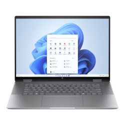 HP Envy x360 2-in-1 Laptop 16-ad0001ny - Ryzen 5 8640HS, 16GB, 512GB SSD, 16" WUXGA IPS 300-nit Touch, 5MP IR cam, US backlit keyboard, 68Wh, Meteor Silver, Win 11 Home, 1 years