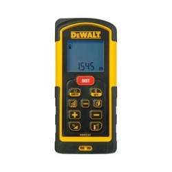 DEWALT DW03101 laseretäisyysmittari, musta, keltainen 100 m