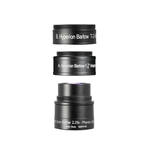 Barlow-linssi Baader Hyperion Zoom 2.25x 1.25&quot;