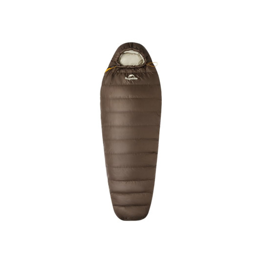 Sleeping bag Snowbird Duck Down 400 L CNK2550WS014 dark brown NATUREHIKE