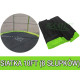 Safety net mesh for trampoline 10FT - 8 poles green