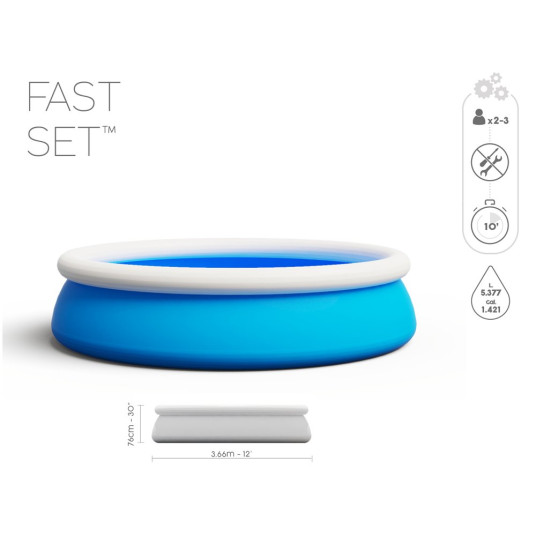 Bestway POOL POOL 5.377l 366x76cm 57274