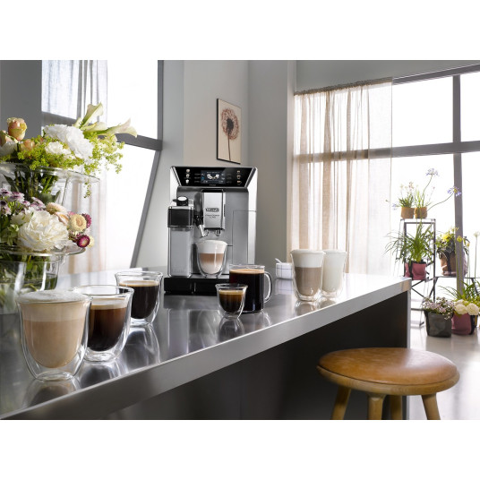 DeLonghi PrimaDonna ECAM 550.85.MS -kahvinkeitin Täysautomaattinen yhdistelmäkahvinkeitin