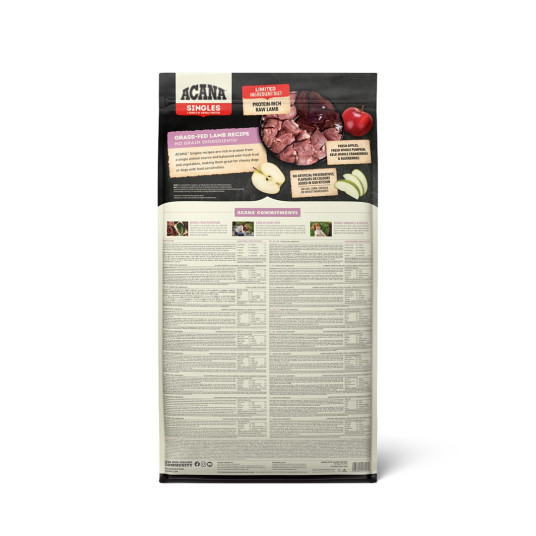 ACANA Singles Grass-Fed Lamb - kuivaruoka koirille - 17kg