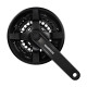 Kampisarja Shimano 6/7/8-nopeuksinen musta FC-TY301 42x34x24T 170mm